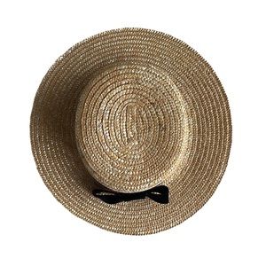Lack of Color - Velvet Ribbon & Straw Hat - Bolero